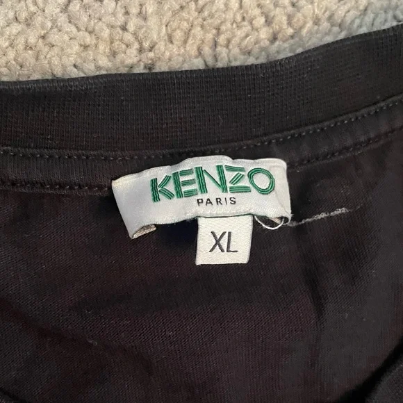 Black and Red Kenzo kids XL T-Shirt - Picture 3 of 4